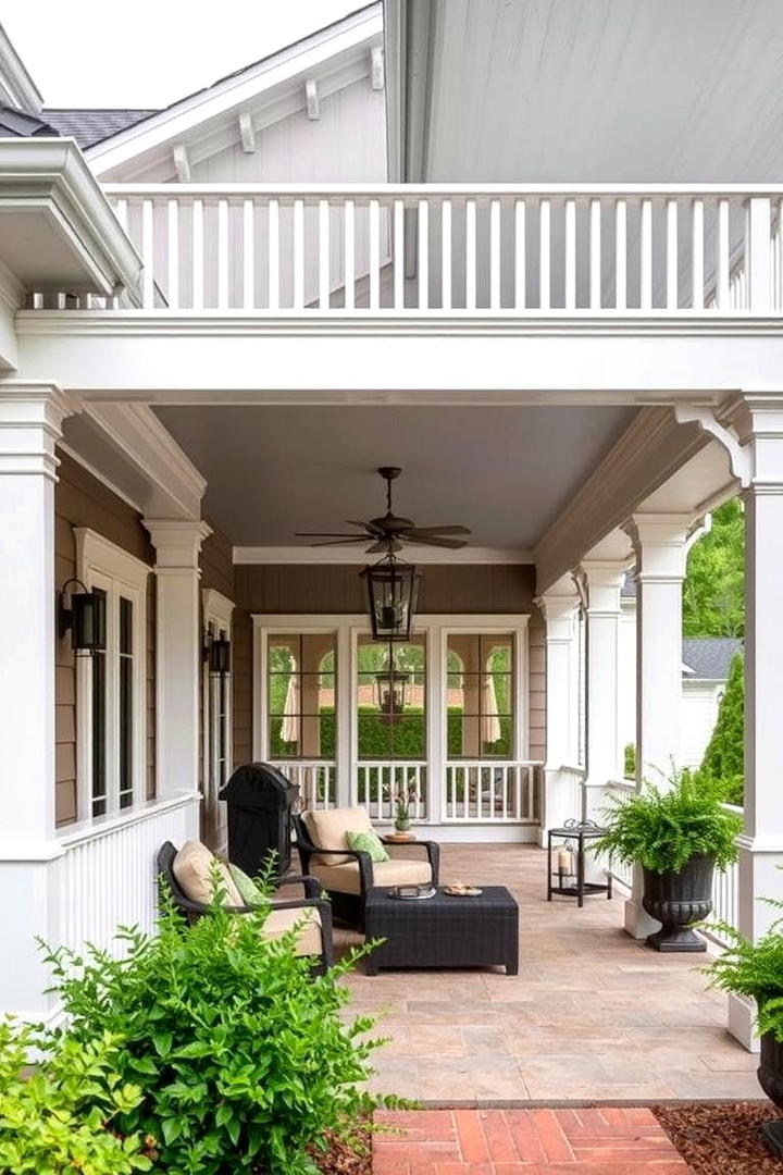 Traditional Covered Veranda - 21 Covered Patio Ideas