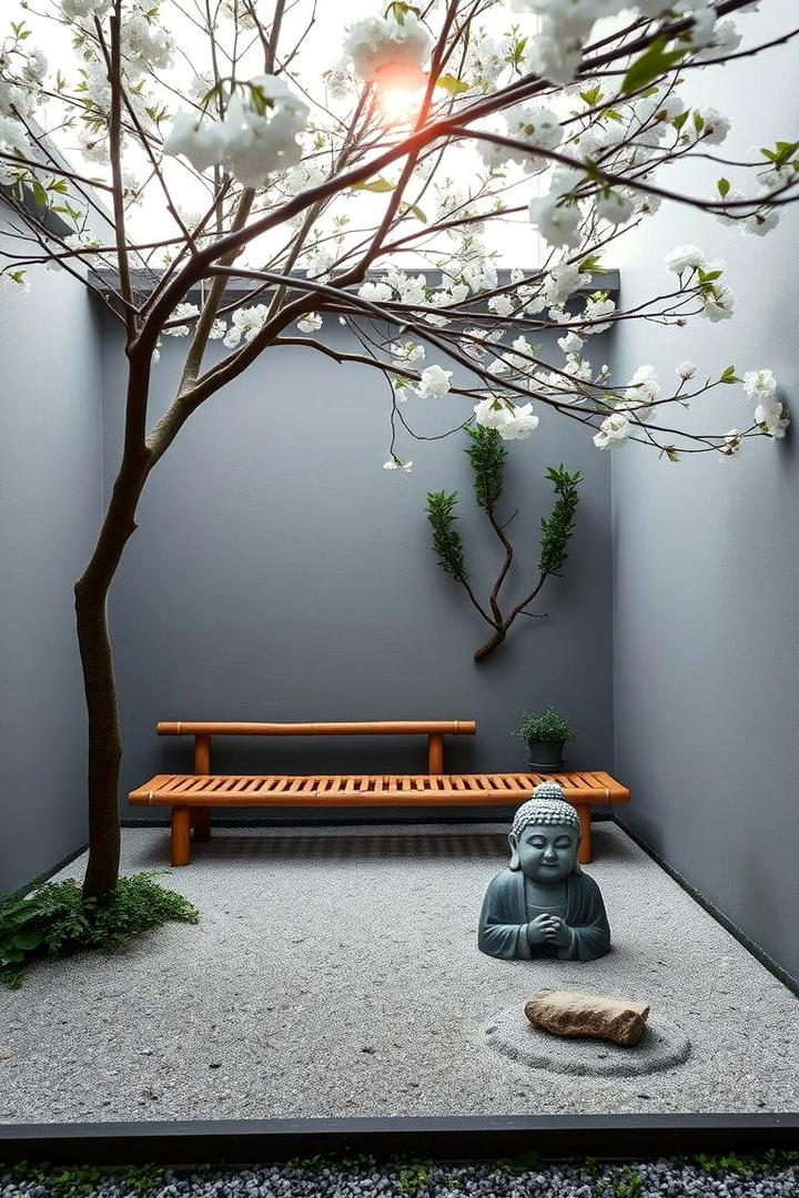 Tranquil Zen Meditation Corner - 21 Backyard Decor Ideas