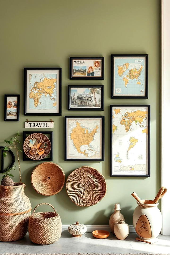 Travel Memory Montage - 21 Gallery Wall Ideas