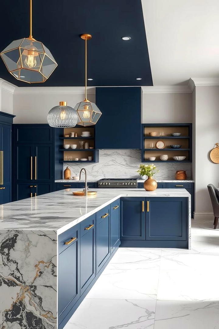 Trendsetting Balance in Quartz Designs - 30 Quartz Kitchen Countertops