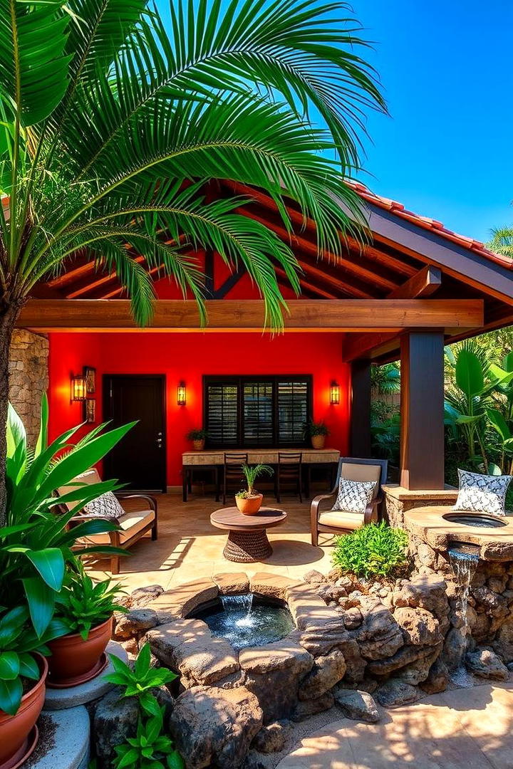 Tropical Hideaway Retreat - 21 Covered Patio Ideas