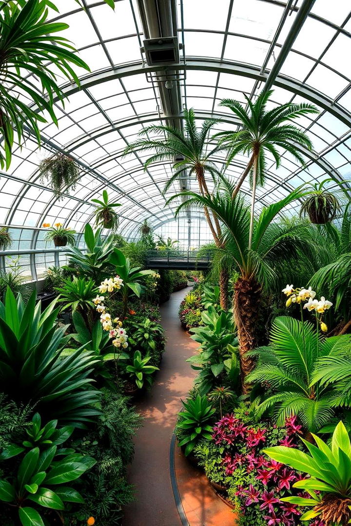 Tropical Paradise Greenhouse - 21 Greenhouse Ideas