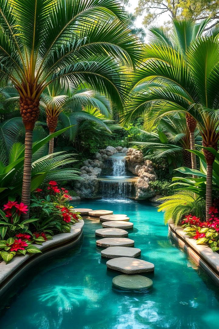 Tropical Paradise Pool Landscaping - 17 Pool Landscaping Ideas