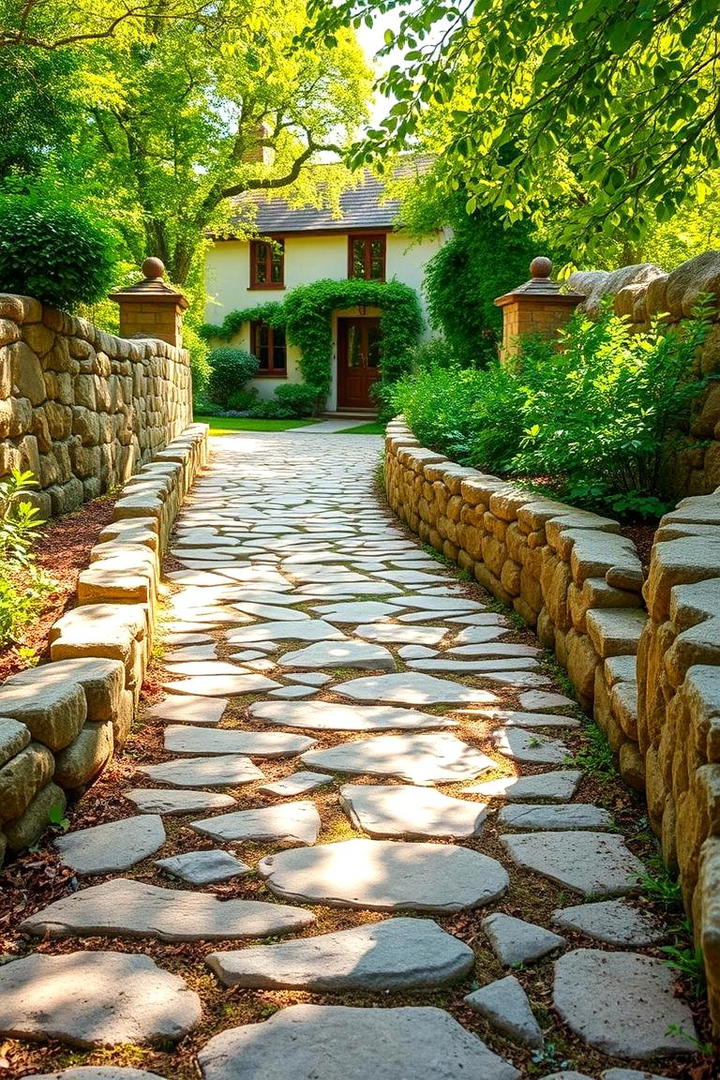 Tumbled Stone Texture - 30 Types of Exterior House Stone