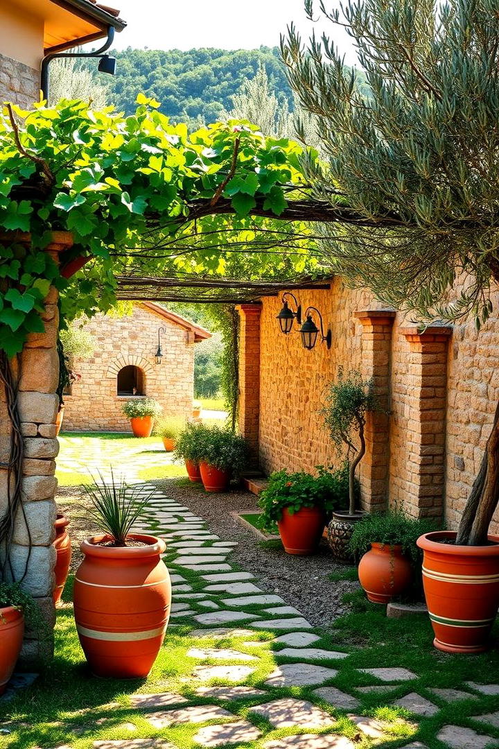 Tuscan Vineyard Garden Design - 30 Italian Garden Design Ideas