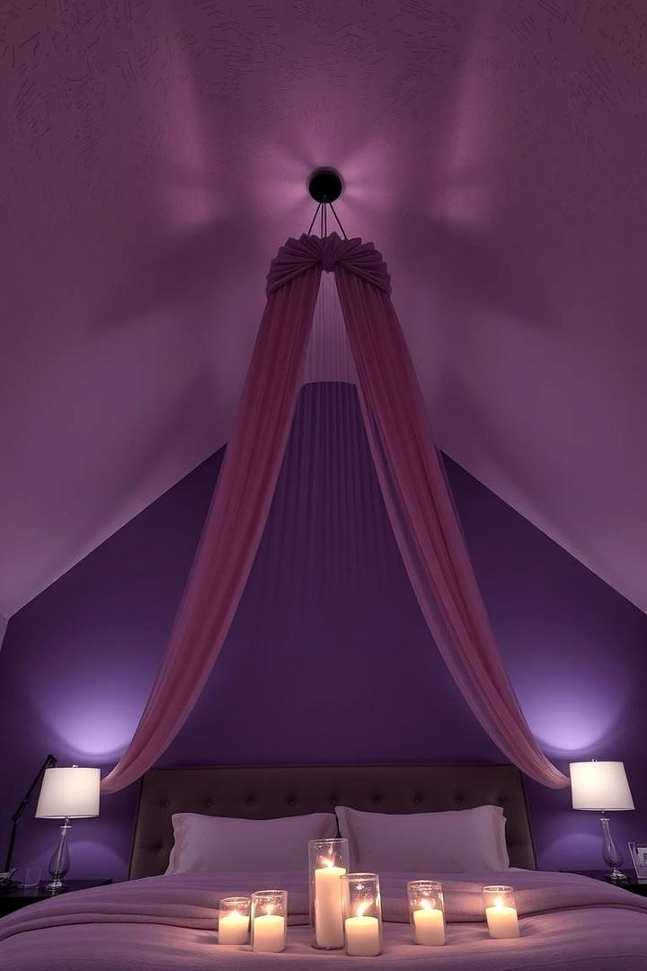 Twilight Tones Tranquility - 30 Purple Bedroom Ideas