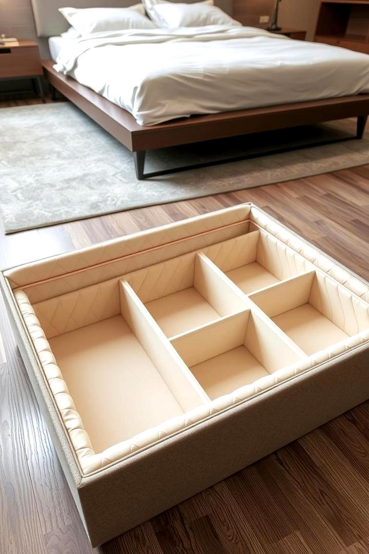 Under Bed Purse Storage Box - 30 Purse Storage Ideas