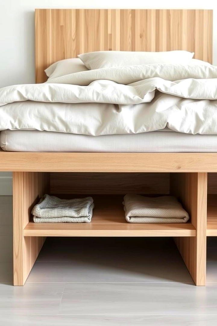 Under Bed Storage Solution - 30 Bedroom Shelving Ideas