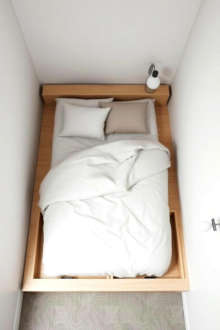 Under Bed Storage Solutions - 21 Small Bedroom Ideas