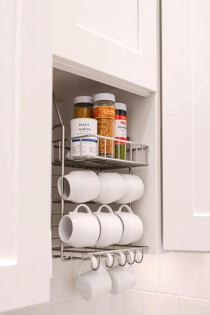 Under Cabinet Storage Solutions - 21 Small Kitchen Ideas on a Budget