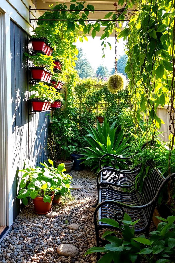 Under Deck Garden Oasis - 30 Under Deck Ideas