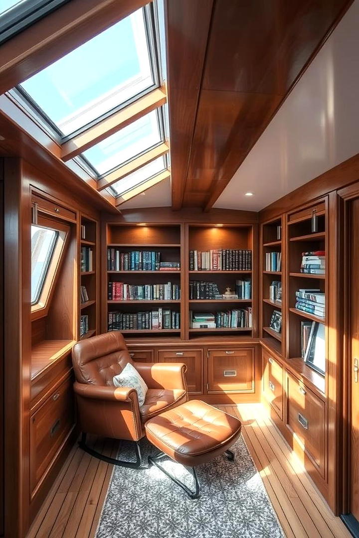 Under Deck Mini Library - 30 Under Deck Ideas