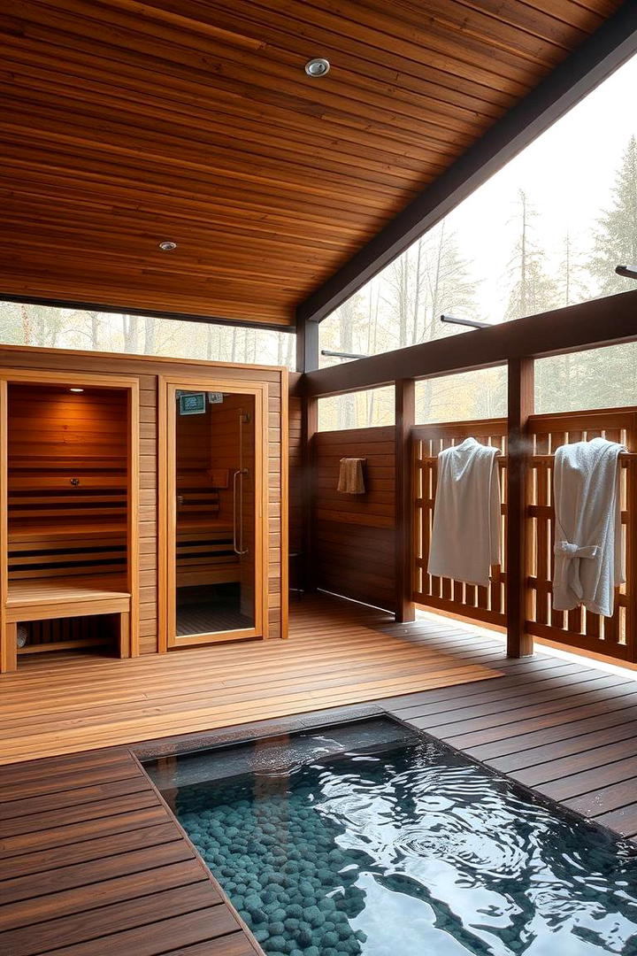 Under Deck Spa and Sauna - 30 Under Deck Ideas