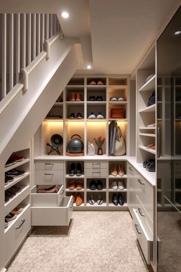 Under Stair Storage - 21 Basement Storage Ideas