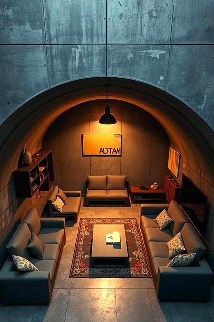 Underground Bunker Retreat - 21 Man Cave Ideas