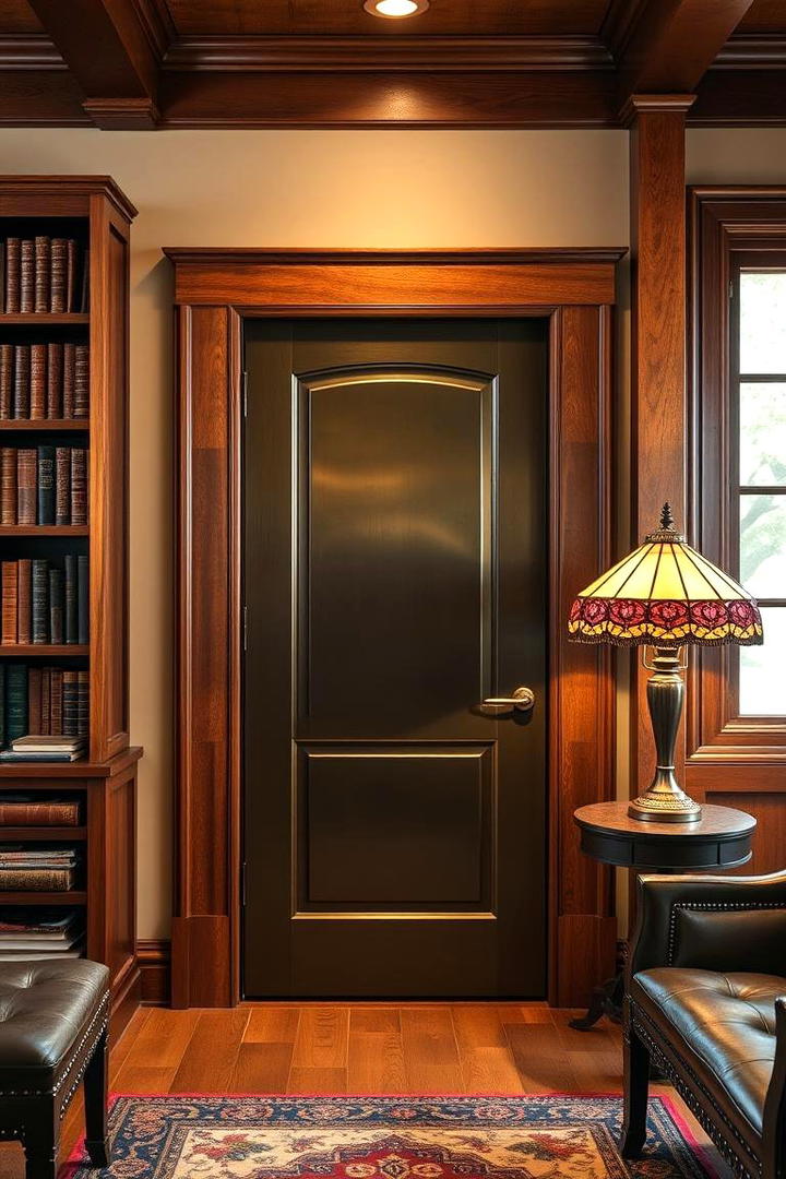 Understated Bronze - 30 Interior Door Color Ideas