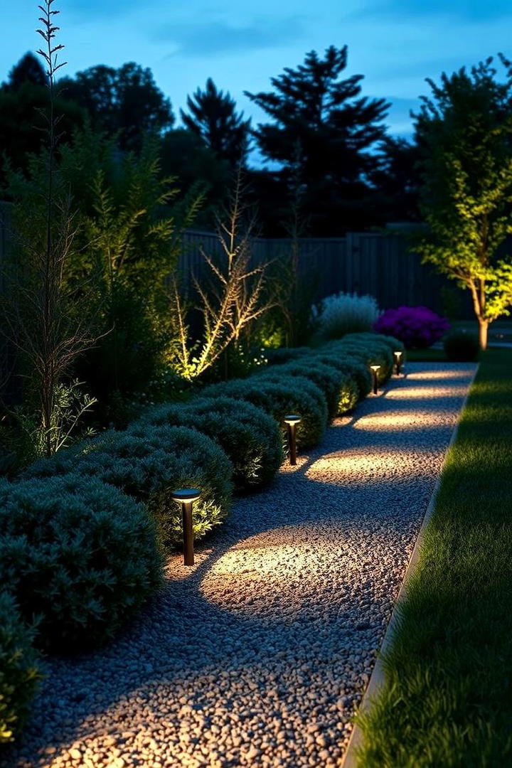 Understated Ground Lights - 21 Garden Lighting Ideas