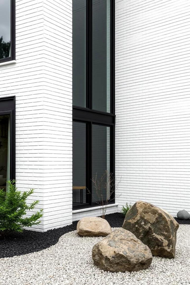 Understated Monochrome Magic - 21 Black and White House Exterior Ideas