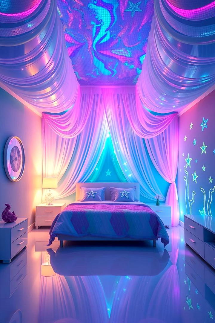 Underwater Wonderland - 30 Mermaid Bedroom Ideas