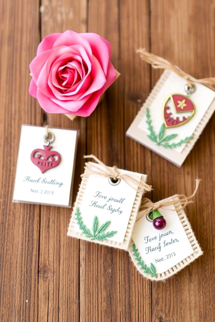 Unique Handcrafted Wedding Favors - 21 boho wedding ideas