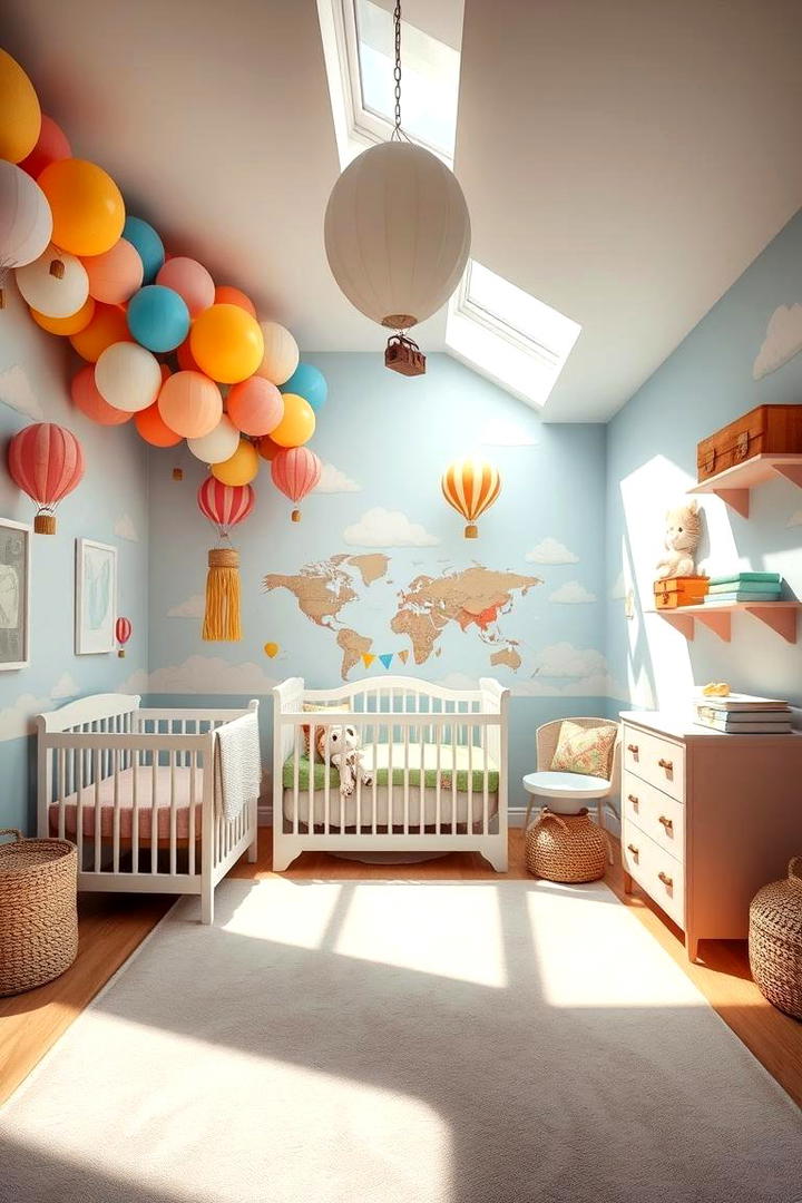 Up Adventure Nursery - 30 Disney Nursery Ideas