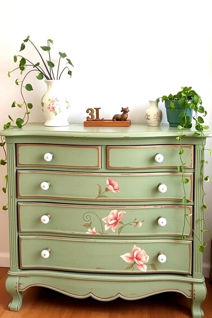 Upcycled Furniture Touches - 21 Spring Decor Ideas