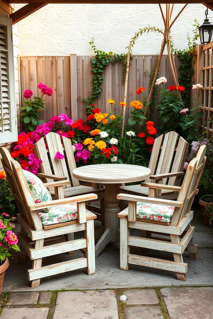 Upcycled Garden Furniture - 21 Garden Decor Ideas