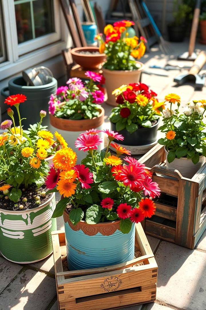 Upcycled Garden Planters - 21 Backyard Ideas on a Budget