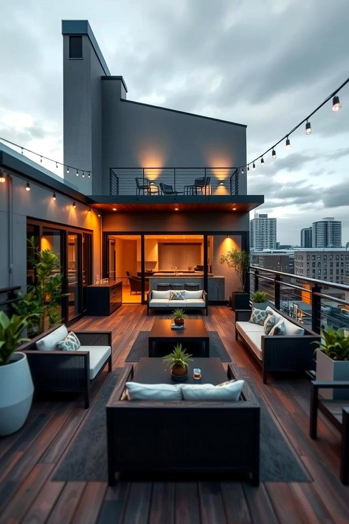 Urban Chic Deck - 21 2nd Floor Deck Ideas