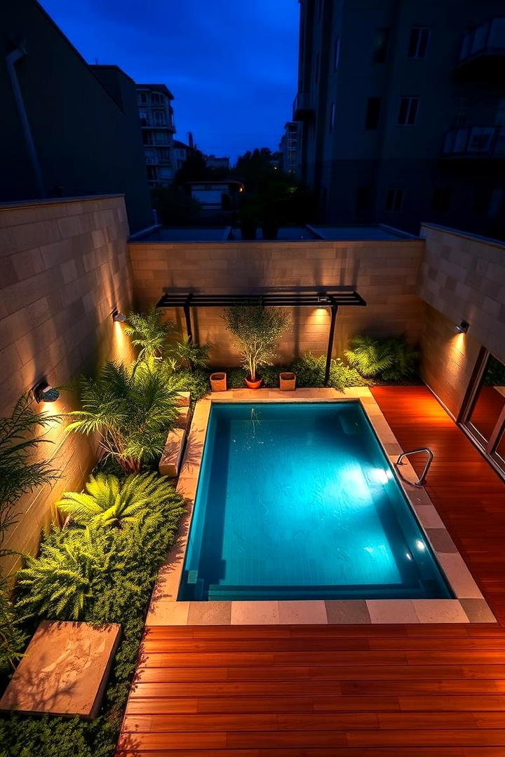 Urban Courtyard Oasis - 30 Small Pool Ideas