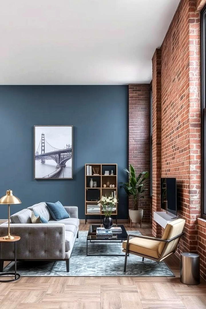 Urban Elegance Industrial Blue gray Walls - 21 Blue-gray Paint Colors