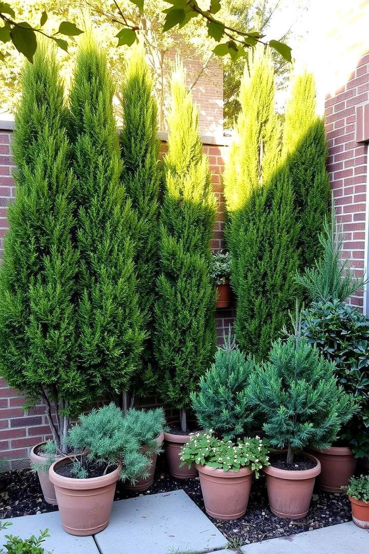 Urban Evergreen Sanctuary - 30 Front Yard Evergreen Landscaping Ideas