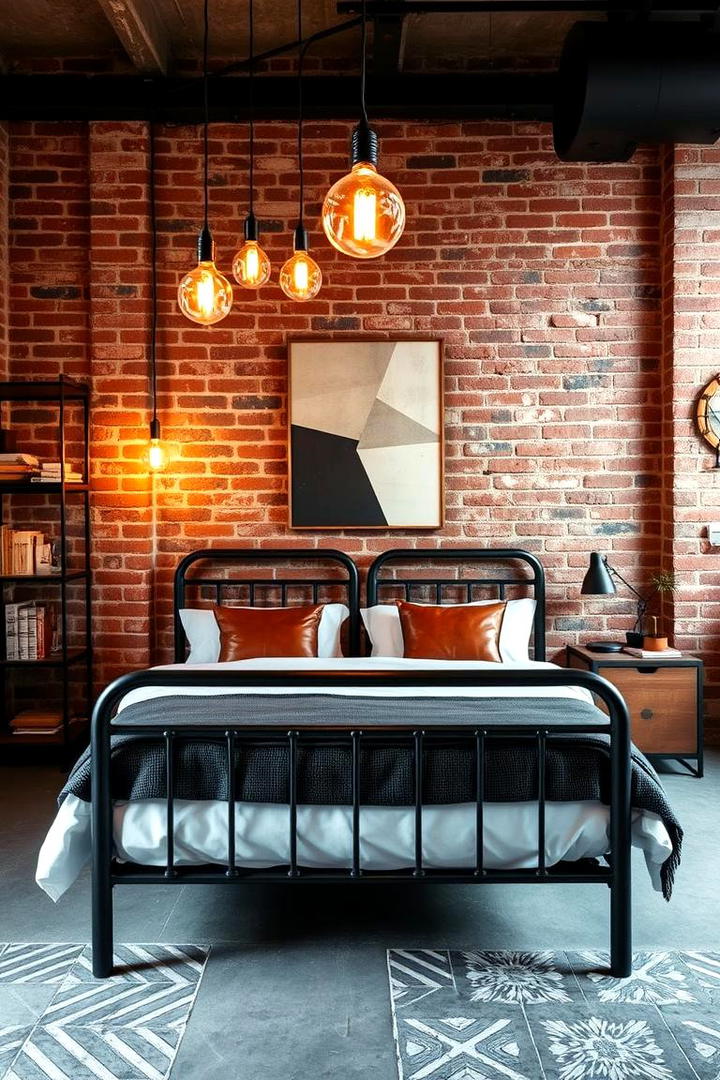 Urban Industrial Guest Room - 21 guest room ideas