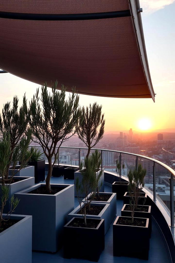 Urban Italian Rooftop Garden - 30 Italian Garden Design Ideas