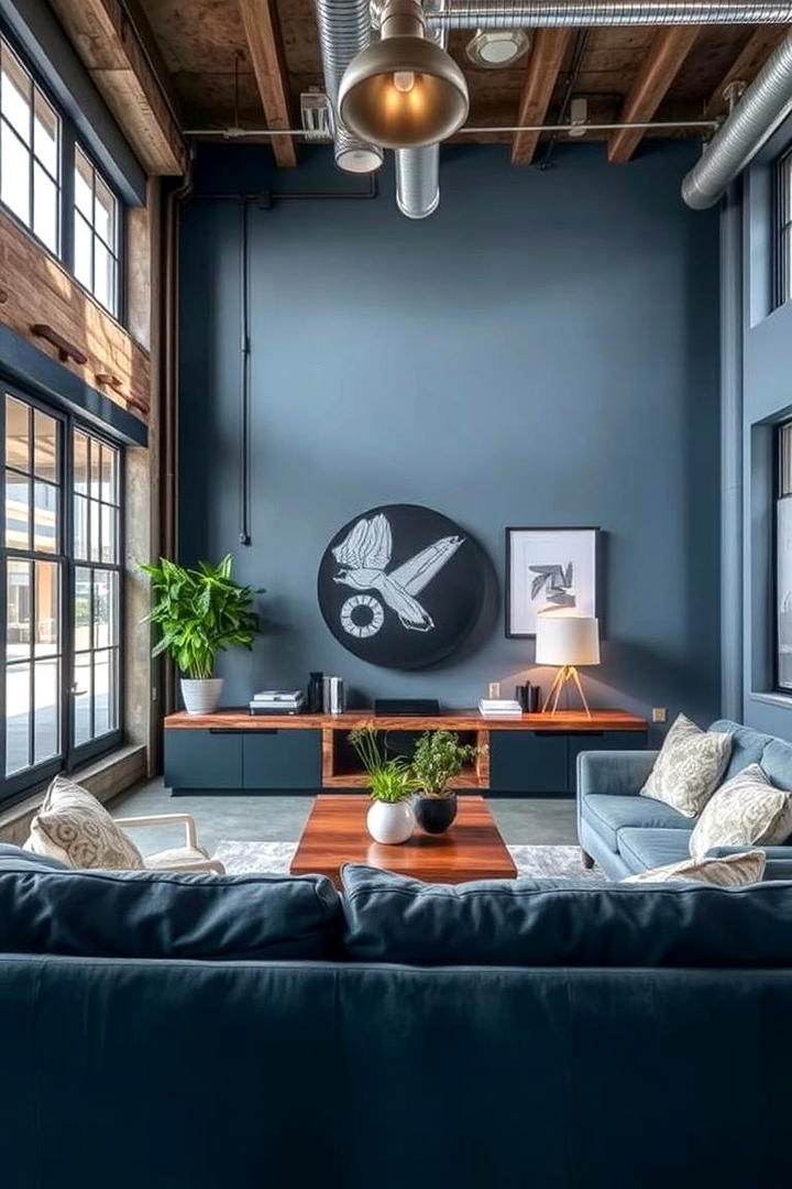 Urban Loft Industrial Blue gray Vibes - 21 Blue-gray Paint Colors