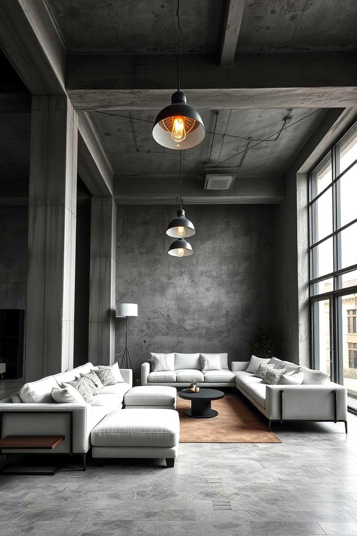 Urban Loft Living - 30 Grey and White House Interior Design Ideas