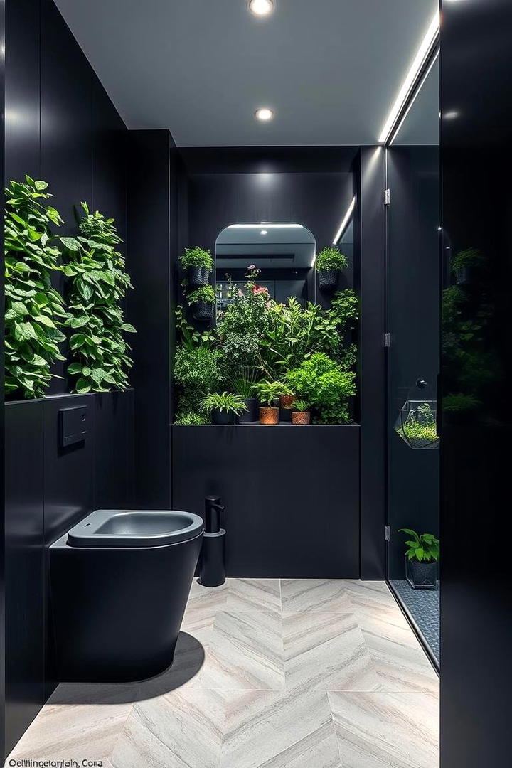 Urban Oasis Powder Room - 21 Powder Room Ideas