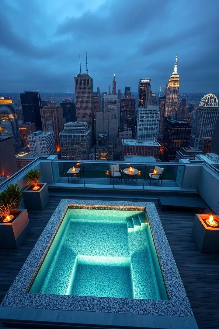 Urban Rooftop Retreat - 30 Outdoor Bathtub Ideas