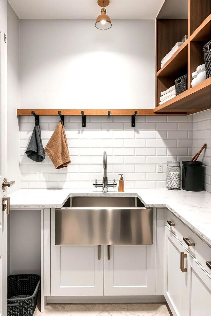 Utility Sink Station - 21 Mud Room Ideas