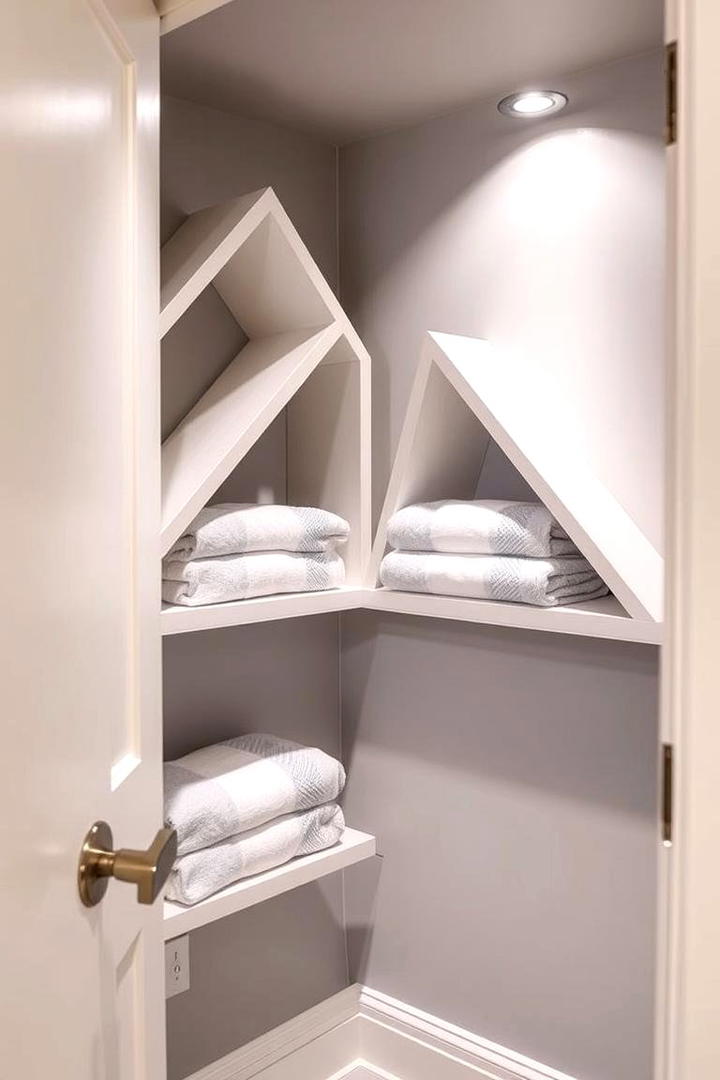 Utilizing Unused Nooks - 30 Linen Closet Organization Ideas