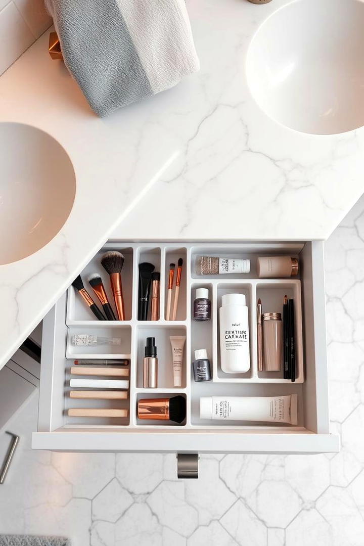 Vanity Drawer Dividers - 21 Bathroom Storage Ideas