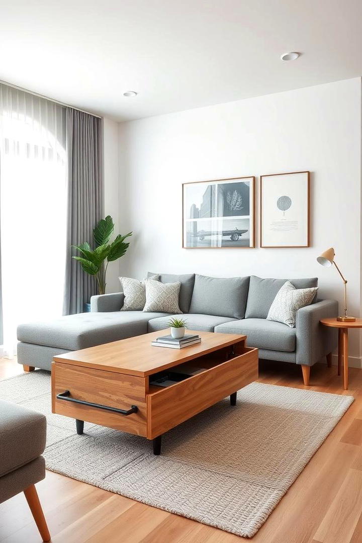 Versatile Coffee Table Concepts - 21 Apartment Small Living Room Ideas