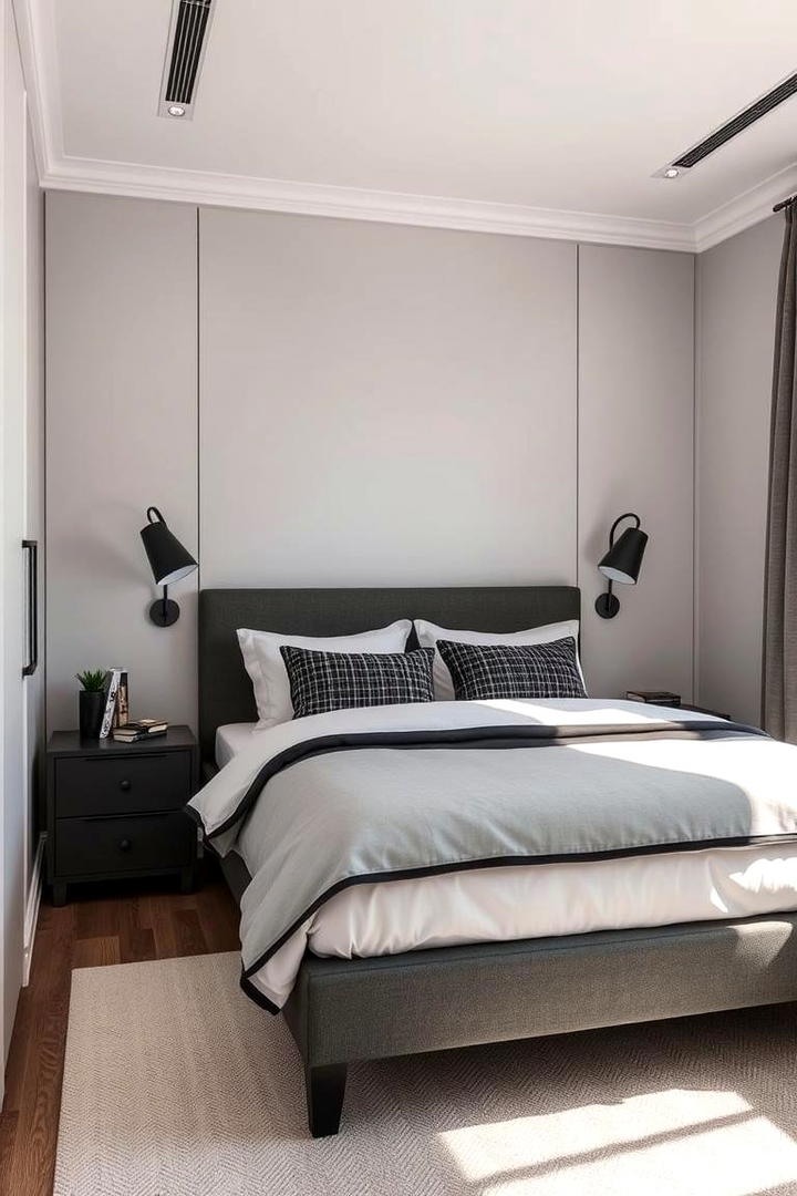 Versatile Guest Room Style - 30 Grey House With Black Trim