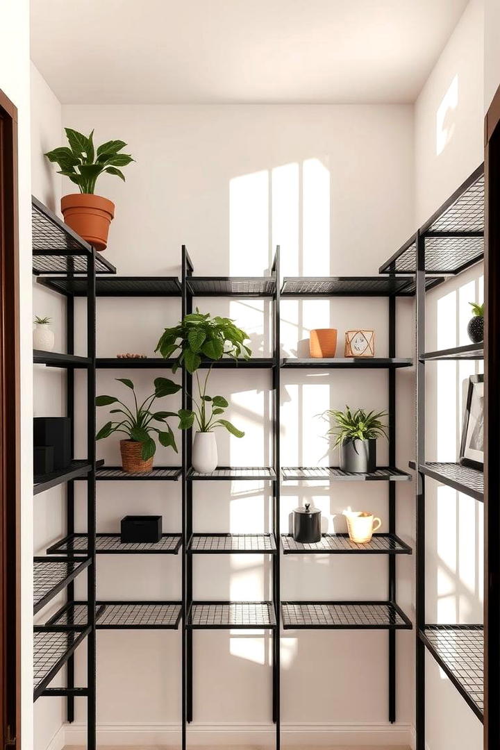 Versatile Modular Grid Shelving - 30 Closet Shelving Ideas