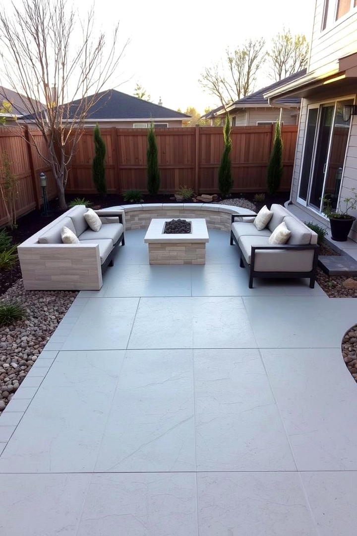 Versatile Outdoor Living - 21 Stamped Concrete Patio Ideas