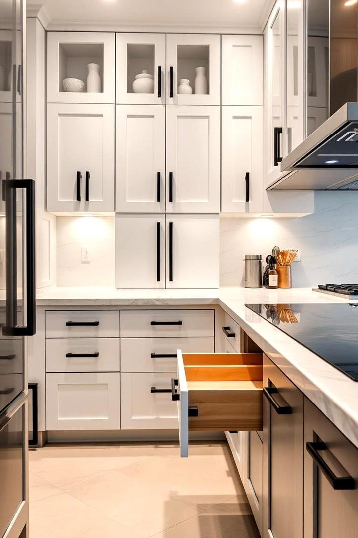 Versatile Storage Solutions - 21 Kitchen Peninsula Ideas