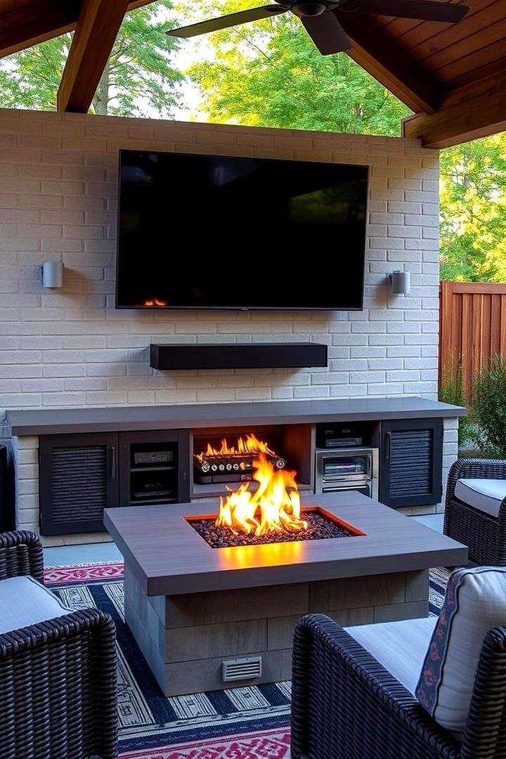 Versatile Wireless Streaming - 30 Outdoor Tv Ideas