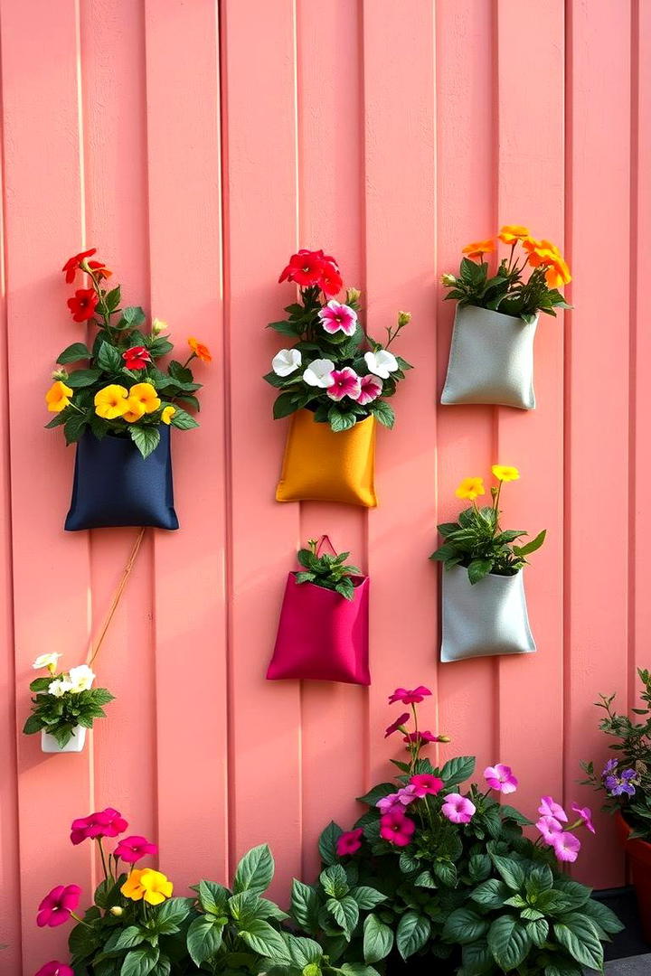 Vertical Flower Bed - 21 Vertical Garden Ideas