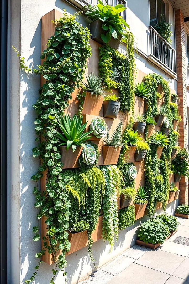 Vertical Garden Design - 30 Garden Ideas