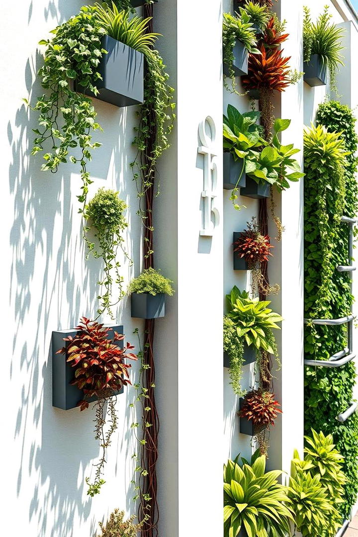 Vertical Garden Wall - 30 Garden Wall Ideas